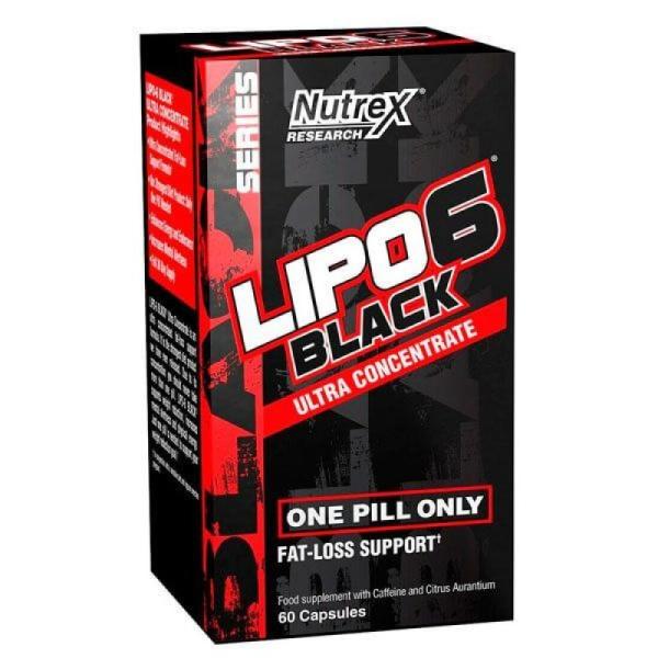 Lipo 6 Black com 60 cápsulas